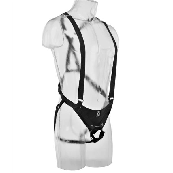 30.5 CM HOLLOW STRAP-ON SUSPENDER SYSTEM - FLESH
