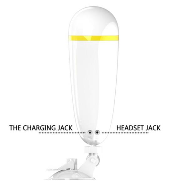 MALE MASTURBATOR WITH VIBRATION AND SOUND SALLY