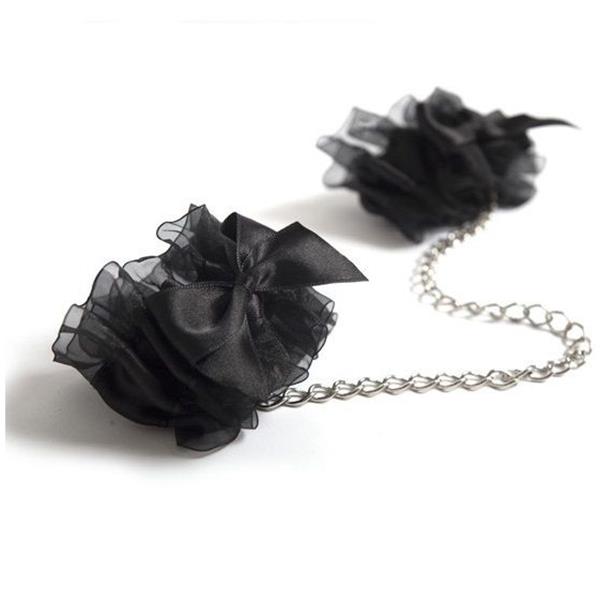 INDISCRETS FROU FROU ORGANZA HANDCUFFS