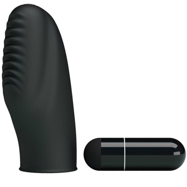 FLIRTATION STANFORD BLACK VIBRATION THIMBLE