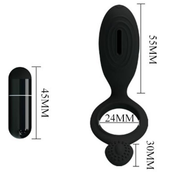 ETHEL VIBRATING RING WITH STIMULATOR