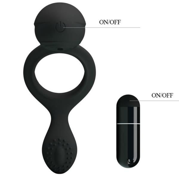 ETHEL VIBRATING RING WITH STIMULATOR