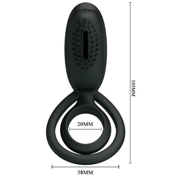 ESTHER VIBRATING RING WITH STIMULATOR