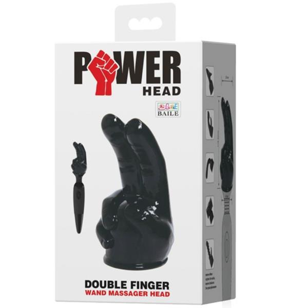 POWER HEADINTERCHANGEABLE HEAD FOR HAND DESIGN MASSAGER