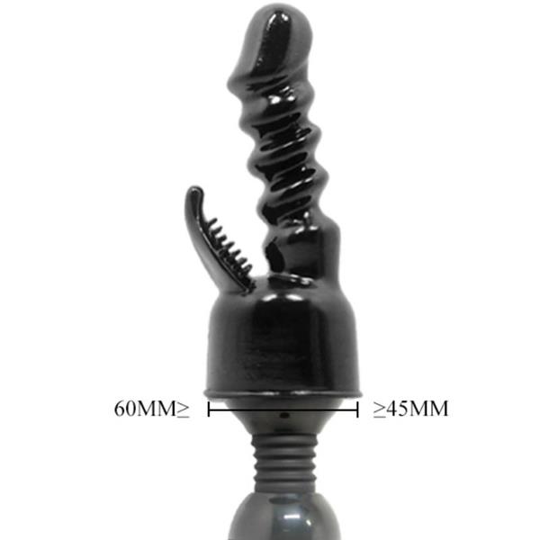 POWER HEAD INTERCHANGEABLE HEAD FOR INTERNAL AND CLITORIS STIMULATION
