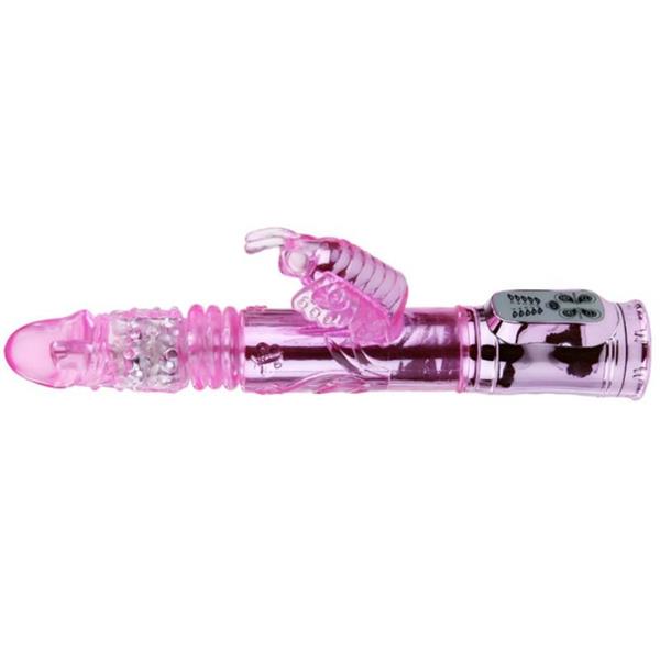 POLNJEN VIBRATOR Z ROTACIJO IN UTRIPANJEM BUTTERF STIMULATOR