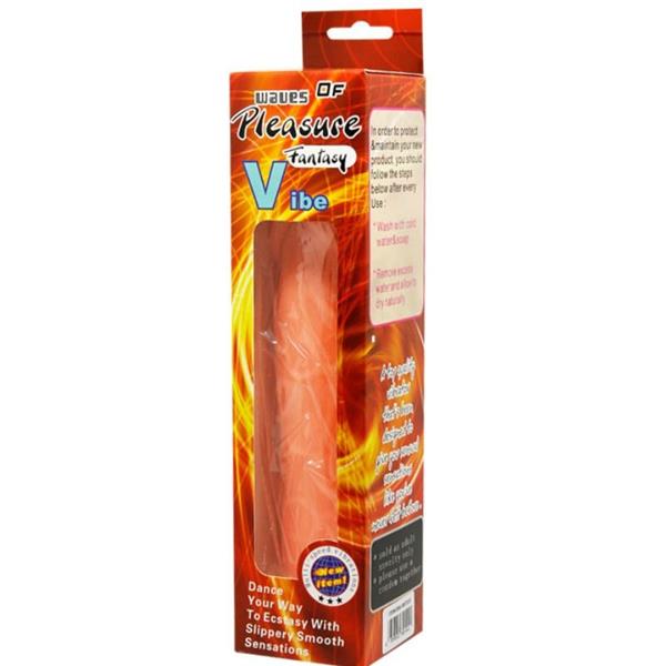 VIVE REALISTIC DILDO 19.8 CM NATURAL COLOR