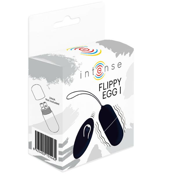 FLIPPY I VIBRATING EGG WITH REMOTE CONTROL BLACK