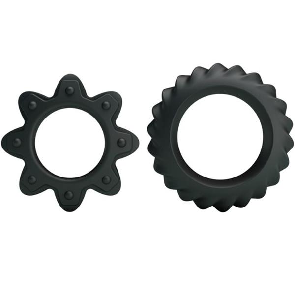 KIT 2 RING FLOWERING SILICONE RINGS
