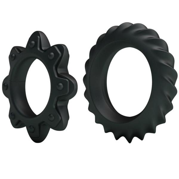 KIT 2 RING FLOWERING SILICONE RINGS