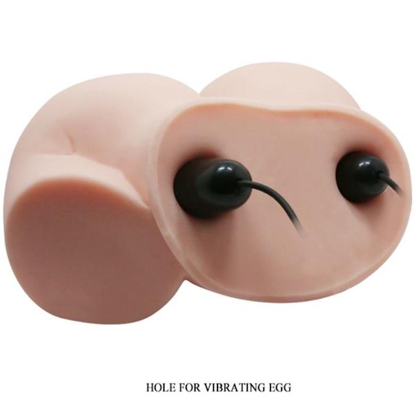 BUTT WITH REALISTIC VAGINA AND ANUS AND VIBRATION