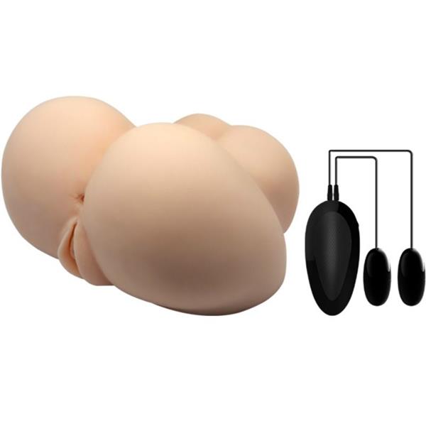 REALISTIČNA VAGINA IN ANUS Z VIBRACIJO POZICIJA 6