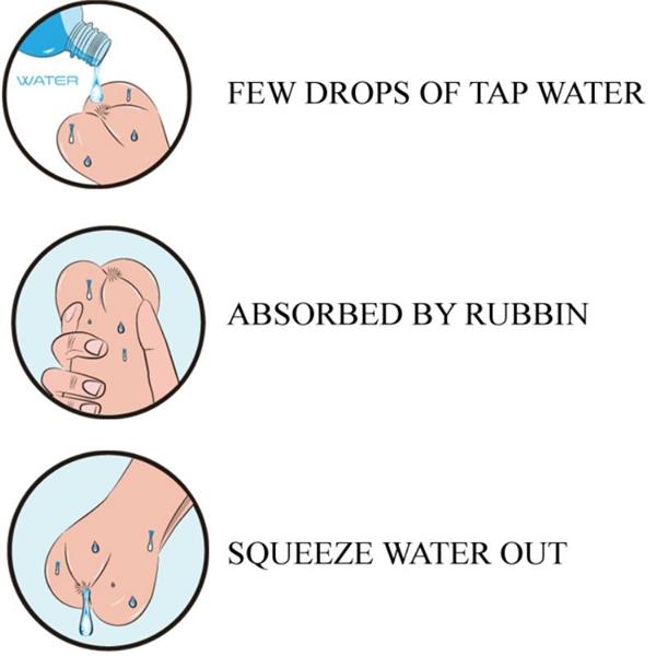 VODNA KOŽA MASTURBATOR ANUS MODEL 2