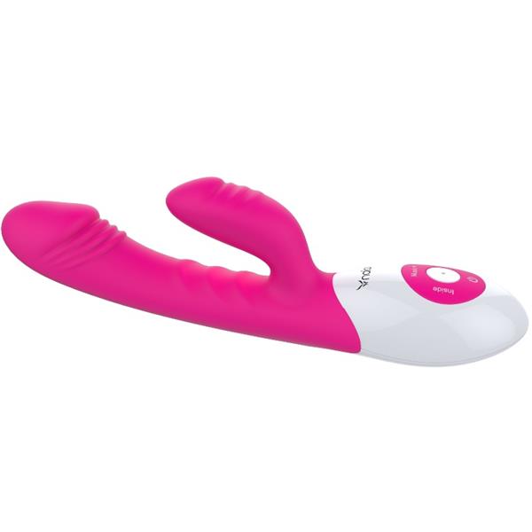 DANCER VIBRATOR WITH RABBIT AND SOUND VIBRATION