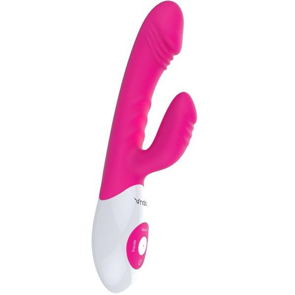 DANCER VIBRATOR WITH RABBIT AND SOUND VIBRATION