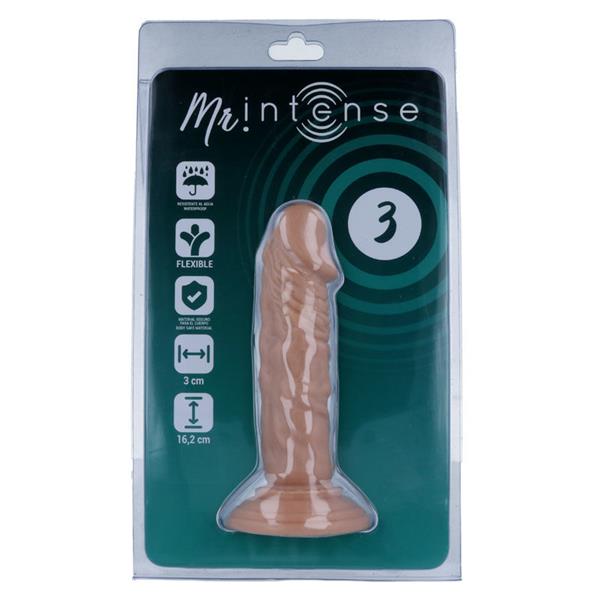 3 REALISTIC COCK 16.2 CM -O- 3 CM