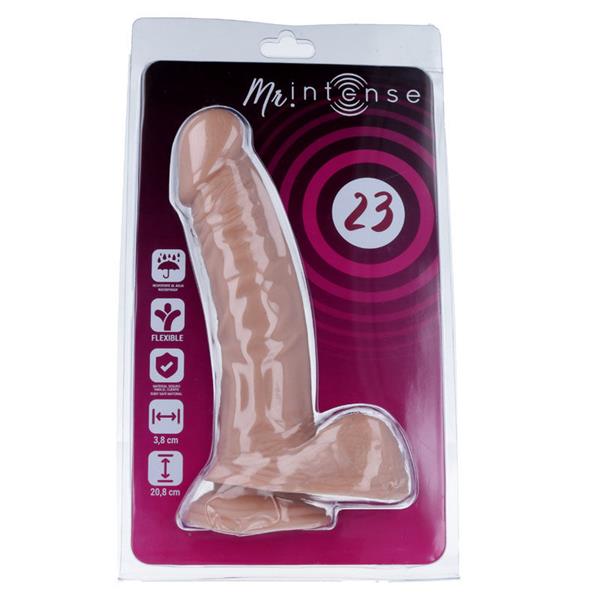 23 REALISTIC COCK 20.8 CM -O- 3.8 CM