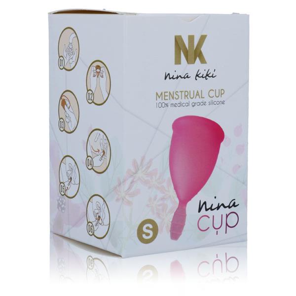 MENSTRUALNA ŠALICA ROZA - VELIČINA S