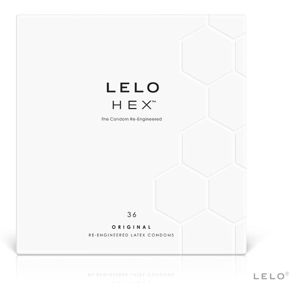 HEX CONDOM BOX 36 UNITS