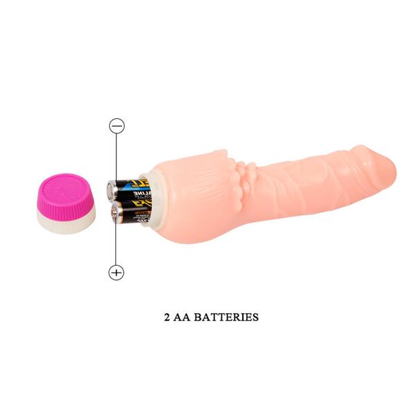 WAVES OF PLEASURE REALISTIC VIBRATING 19.5 CM