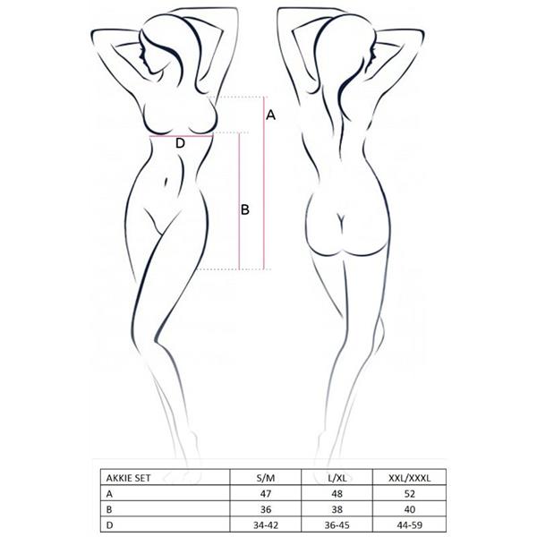 WOMAN AKKIE SET NURSE COSTUME S/M