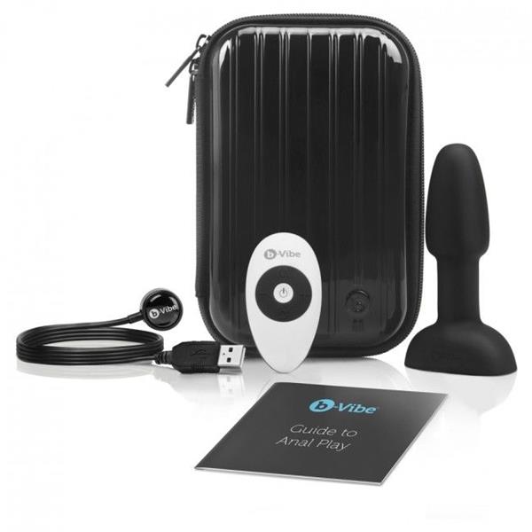 RIMMING REMOTE CONTROL ANAL PLUG PETITE BLACK