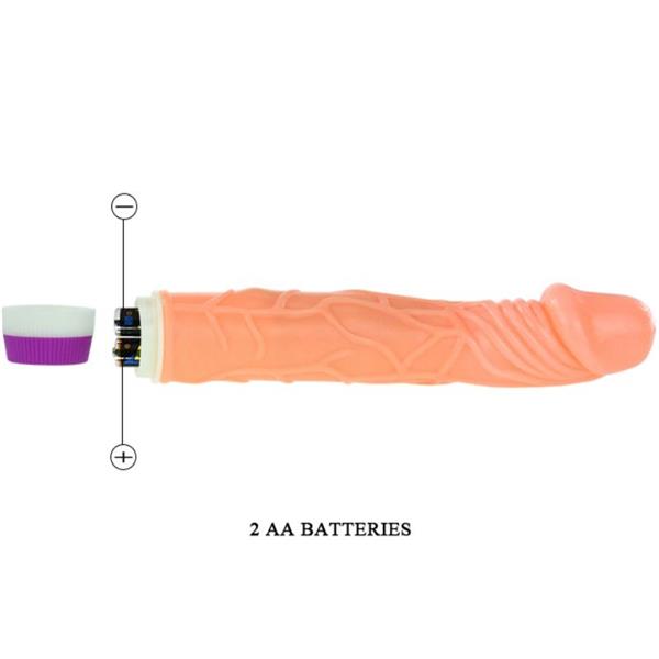 WAVES OF PLEASURE REALISTIC VIBRATING 22.5 CM