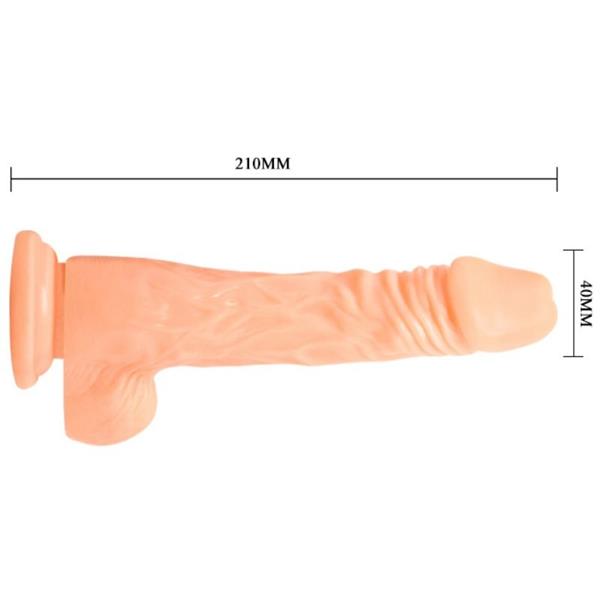 REALISTIC COCK DILDO WITH VIBRATION
