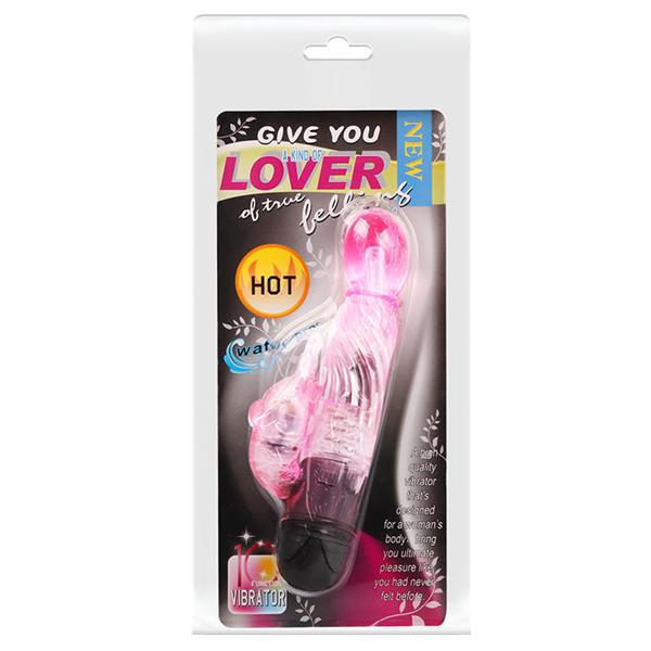GIVE YOU A KIND OF LOVER VIBRATOR WITH PINK RABBIT 10 MODES