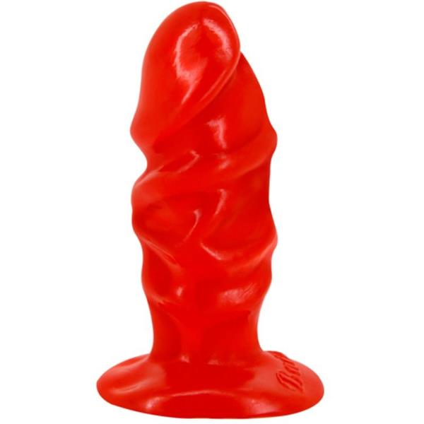 UNISEX ANAL PLUG WITH RED SUCTION CUP