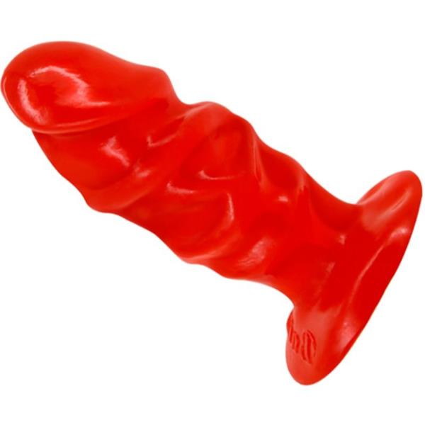 UNISEX ANAL PLUG WITH RED SUCTION CUP