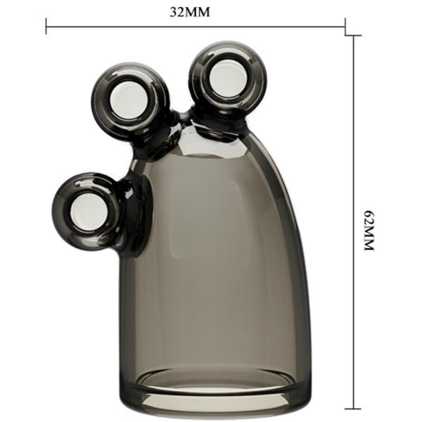 VIBRIRAJOČA PREKRIVNA VIBRIRAJOČA KRISTALNA KAPA II