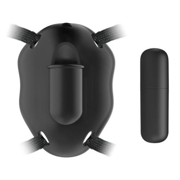 STRAP ON WITH CARTER VIBRATING BULLET