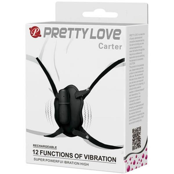 STRAP ON WITH CARTER VIBRATING BULLET