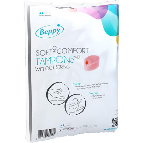 SOFT COMFORT TAMPONS WET 30 UNITS