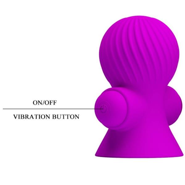 NIPPLE STIMULATORS 12M LILAC VIBRATION