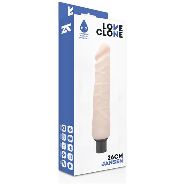 JANSEN SELF LUBRICATION VIBRATOR 26 CM -O- 4.2 CM