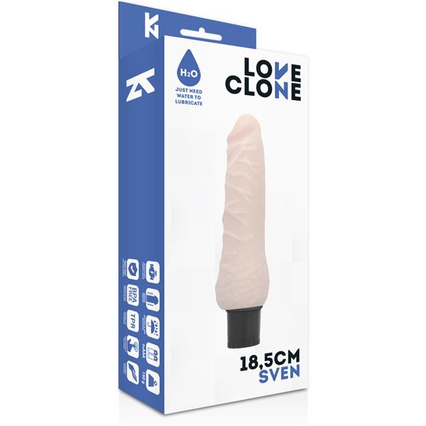 SVEN SELF LUBRICATION VIBRATOR 18.5 CM -O- 3.3 CM