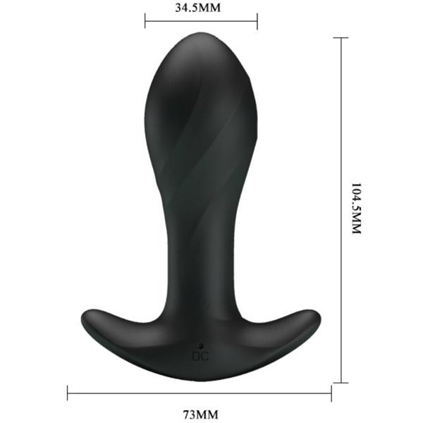 BLACK ANAL VIBRATOR