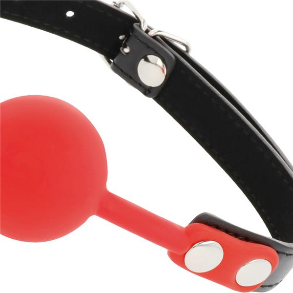 RED SILICONE GAG