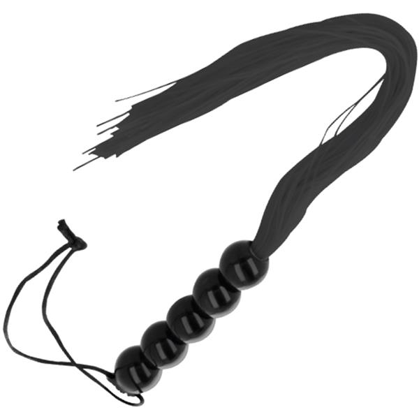 THIN BLACK BONDAGE WHIP