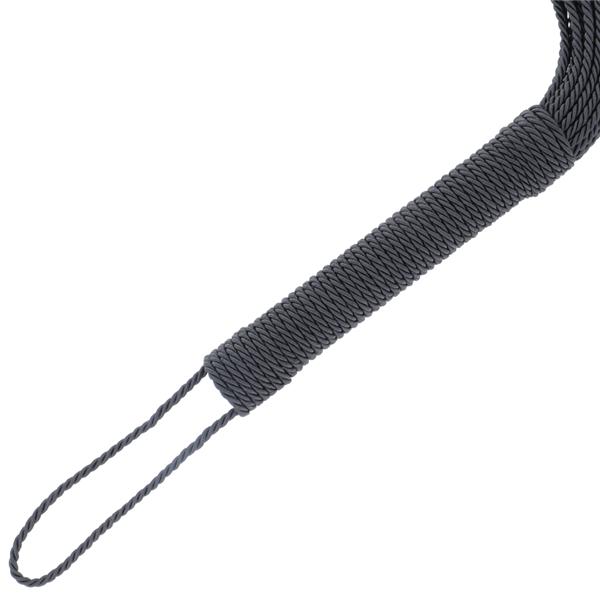 BLACK BONDAGE WHIP 50CM