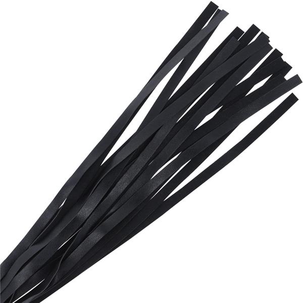 BLACK BONDAGE WHIP 45 CM