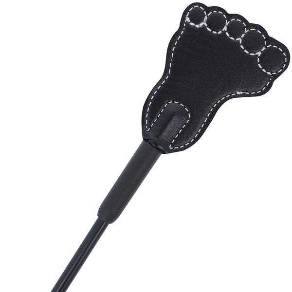 FETISH CROP AND BLACK WHIP