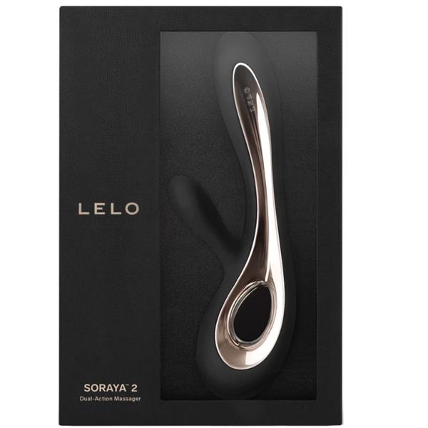 SORAYA 2 BLACK RABBIT VIBRATOR