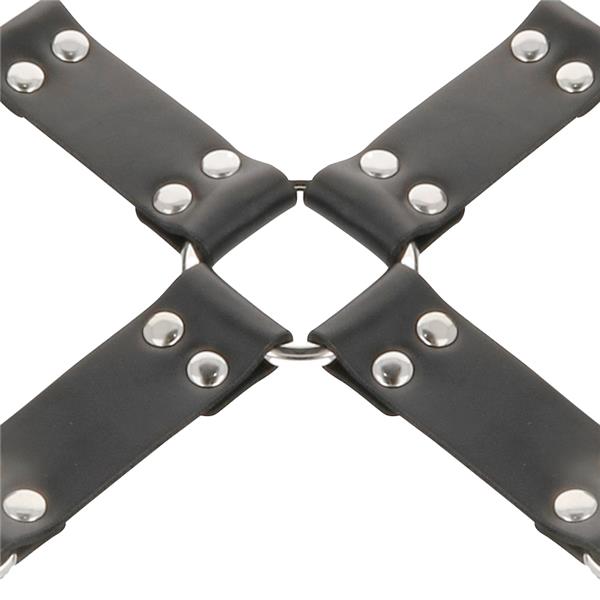 LEATHER HANDCUFFS FOR FOOT AND HANDS BLACK