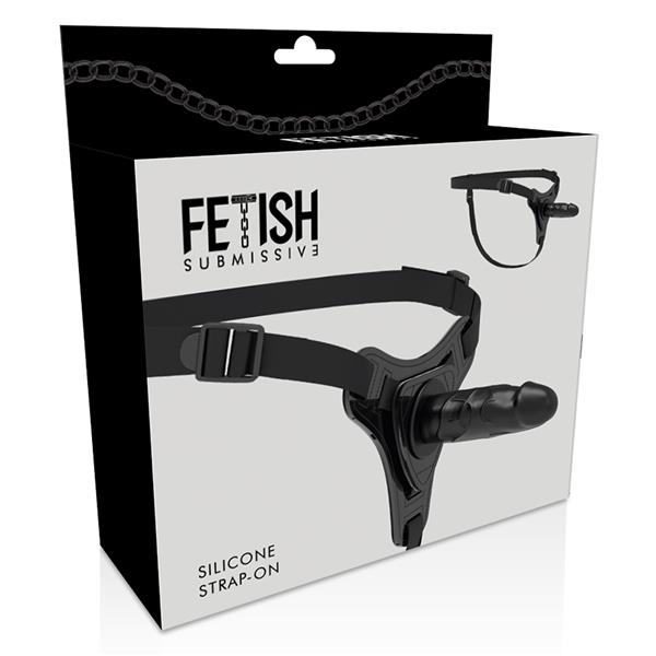 REALISTIC BLACK SILICONE 15 CM
