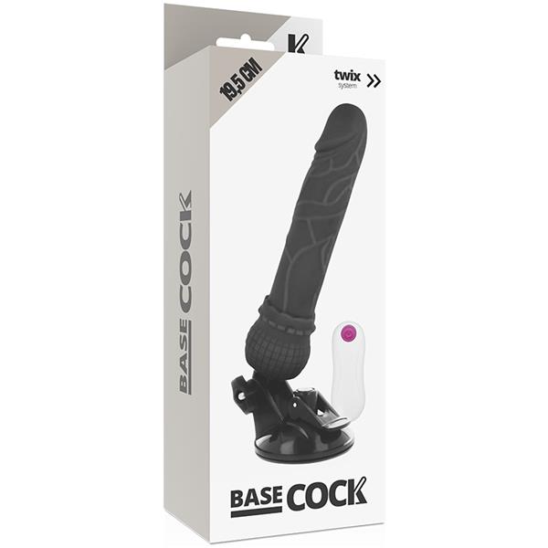 REALISTIC VIBRATOR REMOTE CONTROL FLESH 19.5 CM -O- 4 CM