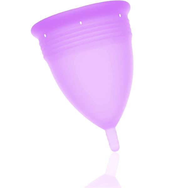 FDA SILICONE MENSTRUAL CUP VIOLET - SIZE L