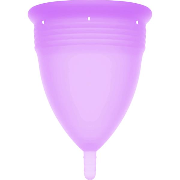 FDA SILICONE MENSTRUAL CUP VIOLET - SIZE L